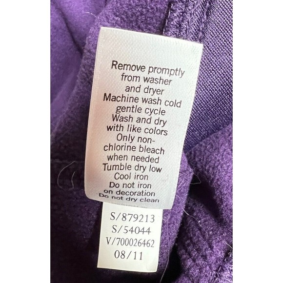 Athleta Floral Design Soft Shell Fleece Lined Ski/Snow Pants Purple Size 6 Tall - Picture 8 of 10